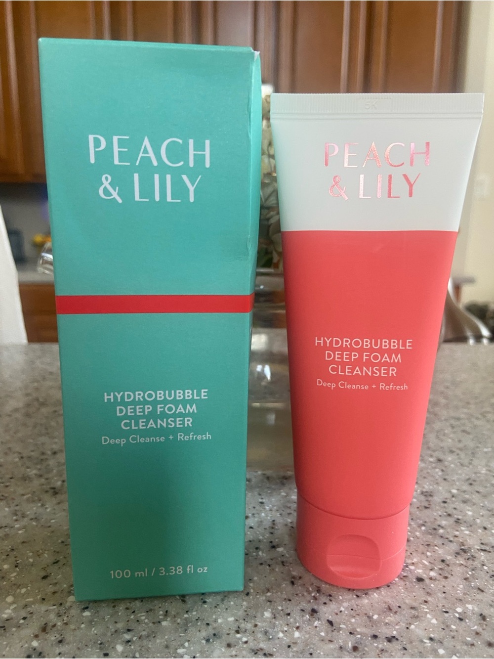 Peach & Lily Hydrobubble Deep Foam Cleanser - Coral Pink